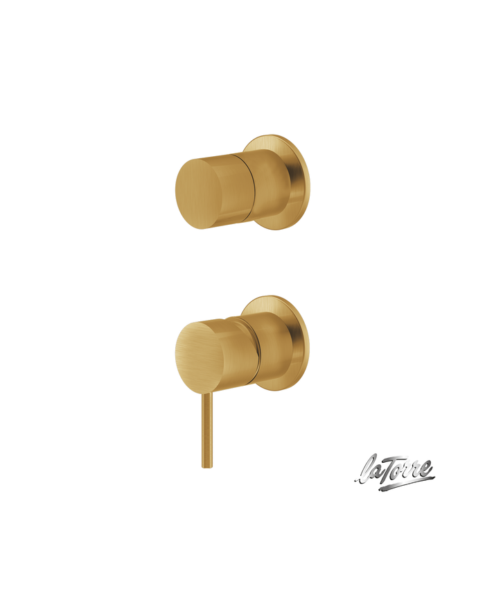 ΜΙΚΤ.ΕΝΤΟΙΧ.ΜΕ ΕΚΤΡ.ELLE 316 LA TORRE INOX PVD BRUSHED GOLD