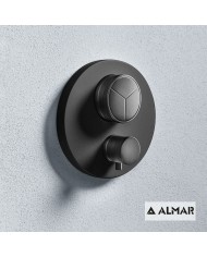 ΘΕΡΜΟΣΤ.ΜΙΚΤΗ 3 ΕΞΟΔ."PUSH" ALMAR BLACK MATT