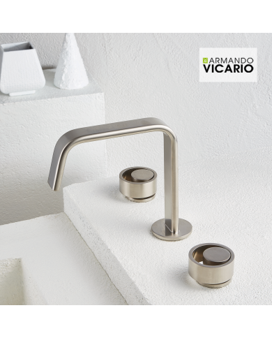 ΜΠΑΤ.ΝΙΠΤ.3 ΟΠΩΝ ΜΕ ΒΑΛΒ.CLIC-CLAC HALO VICARIO INOX