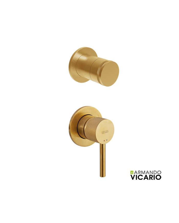 ΜΙΚΤ. ΕΝΤΟΙΧ. ΜΕ ΕΚΤΡΟΠΕΑ 2 ΕΞΟΔΩΝ INDUSTRIAL VICARIO GOLD BRUSHED
