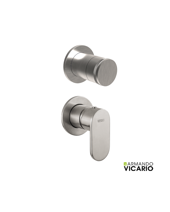 ΜΙΚΤ. ΕΝΤΟΙΧ. ΜΕ ΕΚΤΡΟΠΕΑ 2 ΕΞΟΔΩΝ SLIM VICARIO INOX