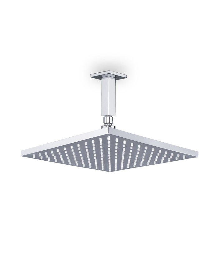 Κεφαλή Ντους 40εκ. BRASS με μπράτσο οροφής