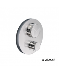 ΘΕΡΜΟΣΤΑΤΙΚΟΣ  ΜΙΚΤΗΣ 3 ΕΞΟΔ."PUSH" ALMAR CHROME