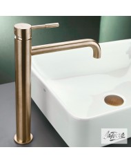 ΜΠΑΤ.ΝΙΠΤ.ΥΨΗΛΗ+ΒΑΛΒ.CLIC-CLAC TECH LA TORRE BRONZE BRUSHED