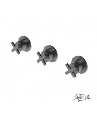 ΜΙΚΤΗΣ ΕΝΤΟΙΧ.3 ΟΠΩΝ ΜΕ ΕΚΤΡ.2-3 ΕΞΟΔ.ELLE CROSS LA TORRE BLACK BRUSHED