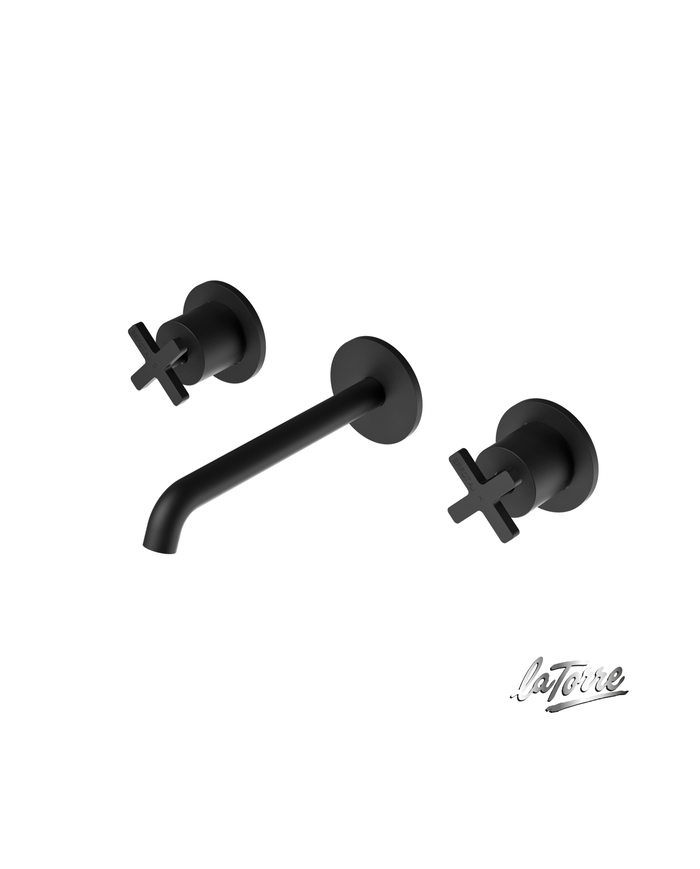 ΜΠΑΤ.ΝΙΠΤ.ΤΟΙΧ.3 ΟΠΩΝ ELLE CROSS LA TORRE BLACK MATT