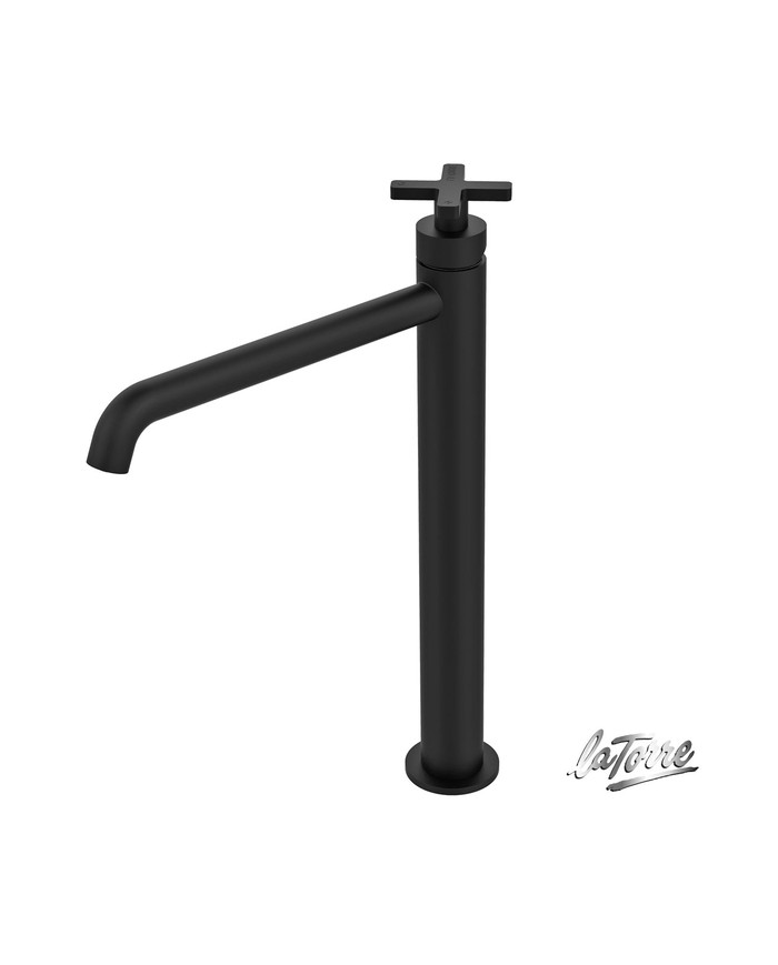 ΜΠΑΤ.ΝΙΠΤ.ΥΨΗΛΗ+ΒΑΛΒ.CLIC-CLAC ELLE CROSS LA TORRE BLACK MATT