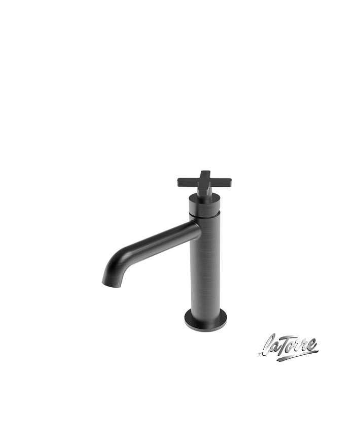 ΜΠΑΤ.ΝΙΠΤ.+ΒΑΛΒ.CLIC-CLAC ELLE CROSS LA TORRE BLACK BRUSHED
