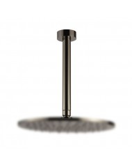 ΒΡΑΧΙΟΝΑΣ ΟΡΟΦΗΣ ΣΤΡΟΓΓΥΛΟΣ 20cm VICARIO BLACK CHROME