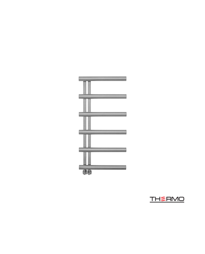Bathroom Heater (Heated Towel Rail) Accent Inox 304 (100x50) Inox Brushed (ACC10050-111)