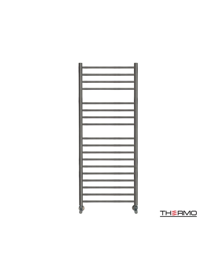 Bathroom Heater (Heated Towel Rail) Bellavia Inox 304 (120x50) Black Brushed PVD (BEL12050-411)