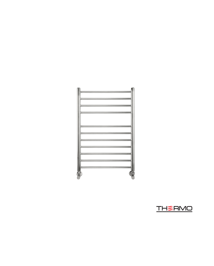 Bathroom Heater (Heated Towel Rail) Bellavia Inox 304 (75x50) Chrome Brushed (BEL7550-111)