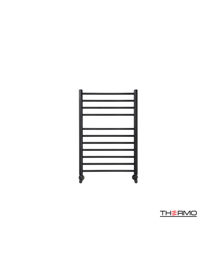 Bathroom Heater (Heated Towel Rail) Bellavia Inox 304 (75x50) Silk Black (BEL7550-401)