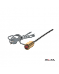 Electric heating element 200W Brushed Brass (Gold) PVD for bathroom heater (HE200W-211)