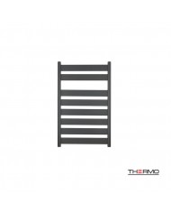 Θερμαντικό Σώμα Μπάνιου (Θερμαινόμενη Πετσετοκρεμάστρα) Largo Black Matt 80x50 (LAR8050-400)