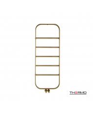 Bathroom Heater (Heated Towel Rail) Spark Inox 304 (120x45) Brushed Brass (Gold) PVD (SPA12045-211)