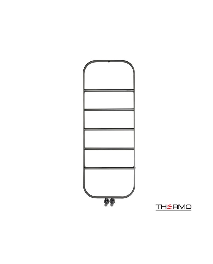 Bathroom Heater (Heated Towel Rail) Spark Inox 304 (120x45) Black Brushed PVD (SPA12045-411)