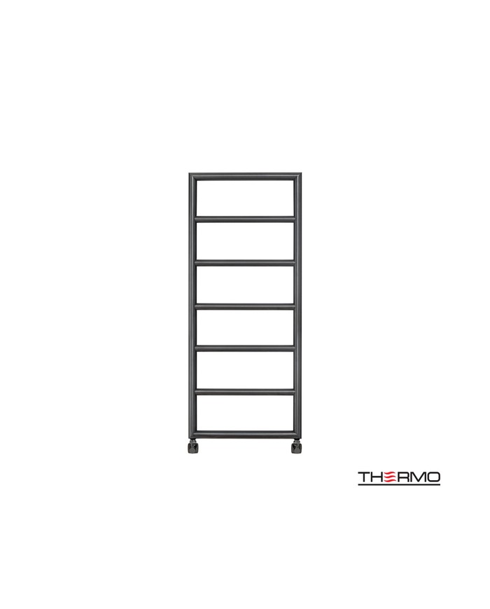 Bathroom Heater (Heated Towel Rail) Tempo Inox 304 (120x50) Black Brushed PVD (BEL12050-411)