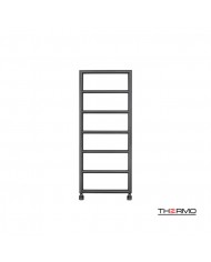 Bathroom Heater (Heated Towel Rail) Tempo Inox 304 (120x50) Black Brushed PVD (BEL12050-411)