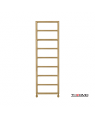 Bathroom Heater (Heated Towel Rail) Tempo Inox 304 (150x50) Brushed Brass (Gold) PVD (BEL15050-211)
