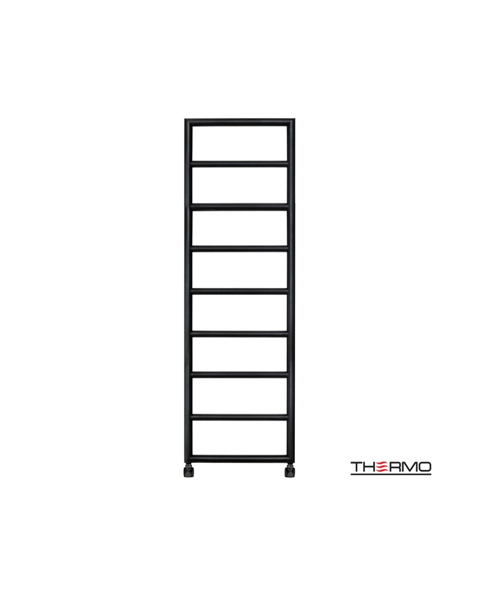 Bathroom Heater (Heated Towel Rail) Tempo Inox 304 (150x50) Silk Black (BEL15050-401)