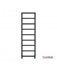 Bathroom Heater (Heated Towel Rail) Tempo Inox 304 (150x50) Silk Black (BEL15050-401)