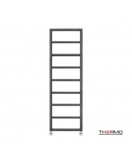 Bathroom Heater (Heated Towel Rail) Tempo Inox 304 (150x50) Black Brushed PVD (BEL15050-411)