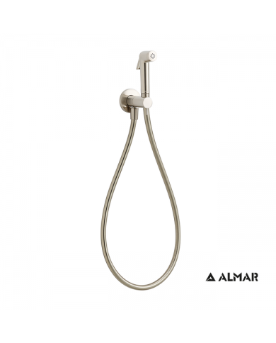 Built-in Bidet System Almar Flush 1 Without Mixing & Sanitary Shower 1 Hole Inox (E136004-110)