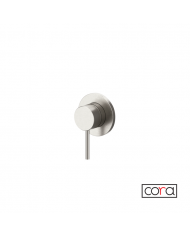Built-in Single (1) Outlet Mixer Cora Cosmo Inox Brushed