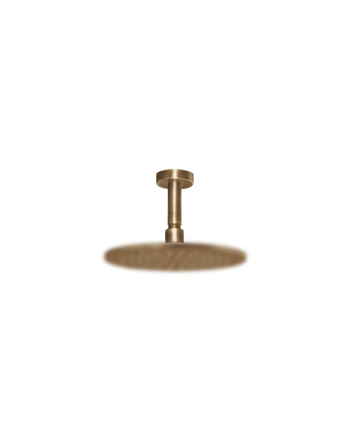 STRONG CEILING BRACKET. 10 cm. ANTIQUE BRASS
