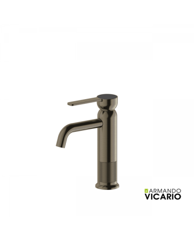 ΜΠΑΤ.ΝΙΠΤ. ΜΕ ΒΑΛΒ.CLIC-CLAC LUMIERE VICARIO BLACK BRUSHED