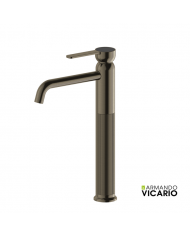 ΜΠΑΤ.ΝΙΠΤ. ΥΨΗΛΗ ΜΕ ΒΑΛΒ.CLIC-CLAC LUMIERE VICARIO BLACK BRUSHED