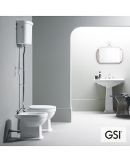 CLASIC/54 White Glossy Υψηλής Πίεσης Κατωστόμια με κάλυμμα Soft Close, GSI