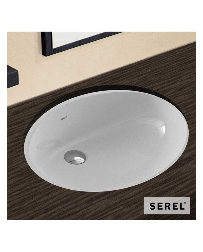 Undermount Porcelain Sink Serel White 58x43.5 (0501-300)