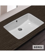 Undermount Porcelain Sink Serel White 56x37.5 (0561-300)