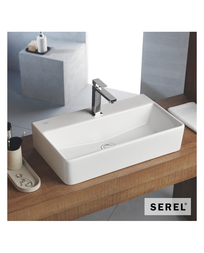 ΝΙΠΤΗΡΑΣ TETRA 60x42 (1 οπή) SEREL WHITE