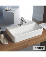 ΝΙΠΤΗΡΑΣ TETRA 60x42 (1 οπή) SEREL WHITE