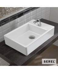 ΝΙΠΤΗΡΑΣ TETRA 45x28 (1 οπή) SEREL WHITE