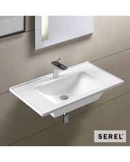 ΝΙΠΤΗΡΑΣ SLIM 80x46 (1 οπή) SEREL WHITE