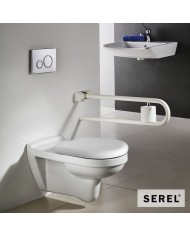 ΚΟΜΠΛΕ ΚΡΕΜ.ΛΕΚΑΝΗ ΑΜΕΑ + ΚΑΛΥΜΜΑ 6001 WHITE