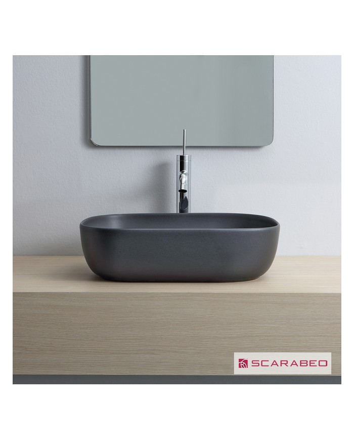 ΝΙΠΤΗΡΑΣ GLAM 56x39 SCARABEO ARDESIA (BLACK MATT)