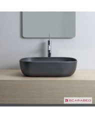 ΝΙΠΤΗΡΑΣ GLAM 56x39 SCARABEO ARDESIA (BLACK MATT)