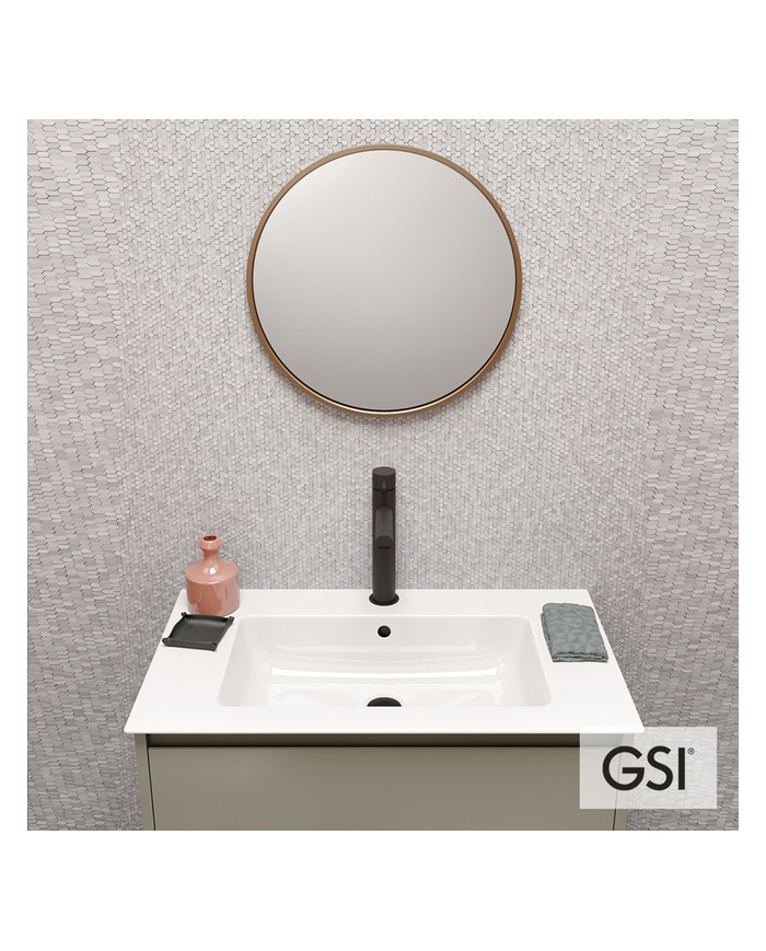 ΝΙΠΤΗΡΑΣ PURA 82x46 (1 οπή+2 προχ.) GSI WHITE