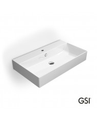 ΝΙΠΤΗΡΑΣ KUBE-X 80x47 (1 οπή+2 προχ.) GSI WHITE