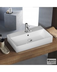 ΝΙΠΤΗΡΑΣ TETRA N 70x42 (1 οπή) BIANCO CERAMICA WHITE