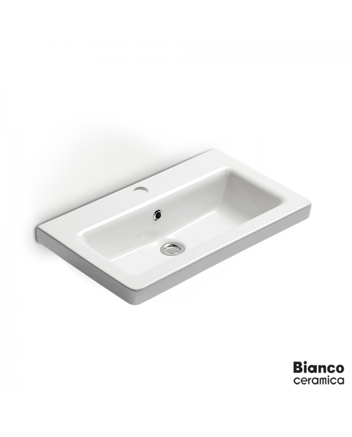 ΝΙΠΤΗΡΑΣ URBAN 60x35 (1 οπή) BIANCO CERAMICA WHITE