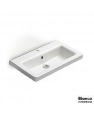 ΝΙΠΤΗΡΑΣ URBAN 60x35 (1 οπή) BIANCO CERAMICA WHITE