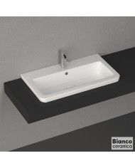 ΝΙΠΤΗΡΑΣ URBAN 80x35 (1 οπή) BIANCO CERAMICA WHITE