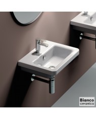 ΝΙΠΤΗΡΑΣ CITY 50x40 (1 οπή) BIANCO CERAMICA WHITE