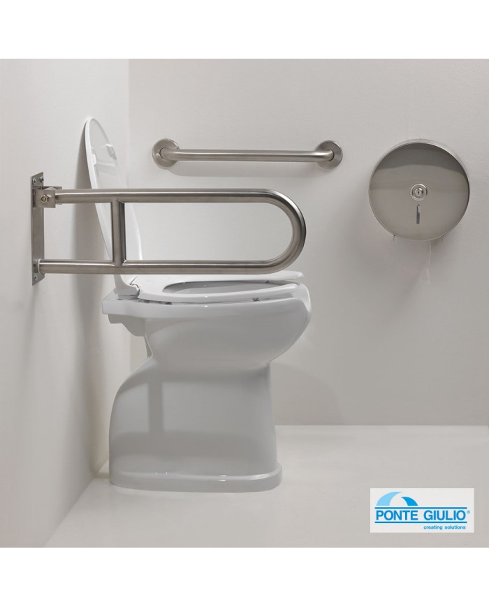 ΛΑΒΗ ΤΟΙΧΟΥ 38 CM ΑΜΕΑ INOX MAT